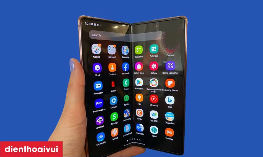 Lỗi m&agrave;n h&igrave;nh Samsung Fold 4 5G