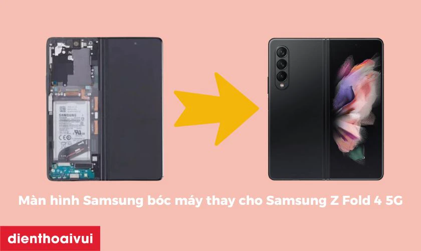 M&agrave;n h&igrave;nh Samsung b&oacute;c m&aacute;y