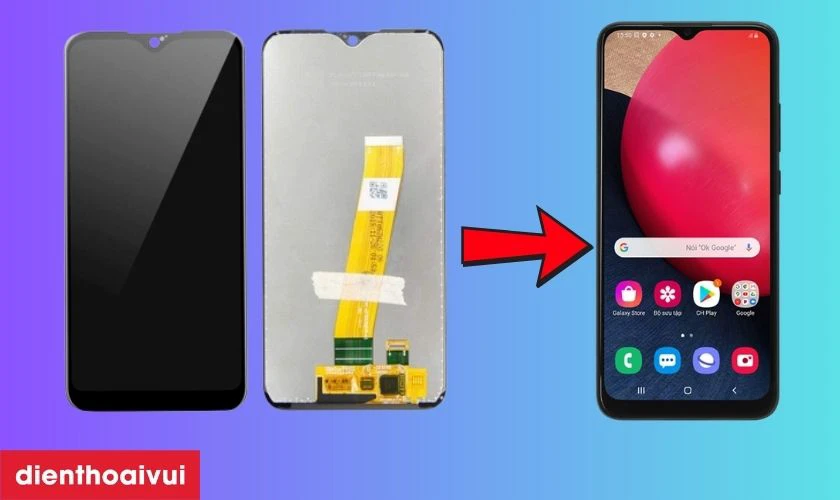 M&agrave;n h&igrave;nh Samsung Galaxy A02S loại A+ l&agrave; g&igrave;?