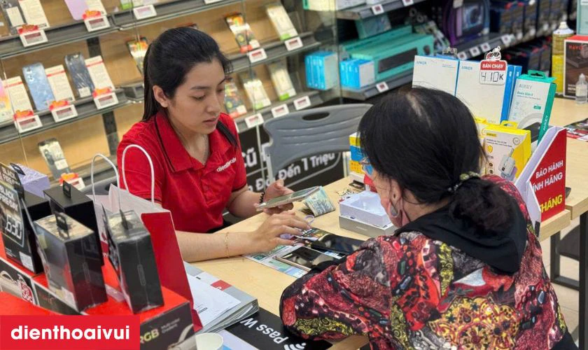 Nhận m&aacute;y v&agrave; thanh to&aacute;n