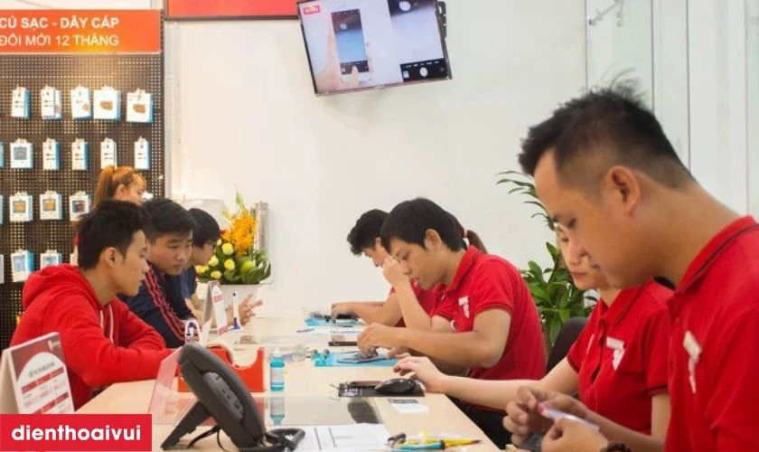 Tiếp nhận điện thoại gặp lỗi