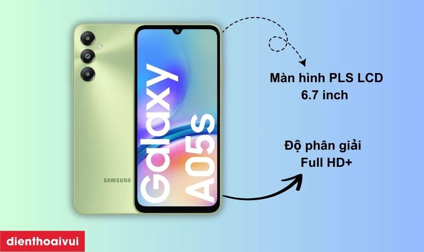 Màn hình Samsung Galaxy A05s loại A+ là gì?