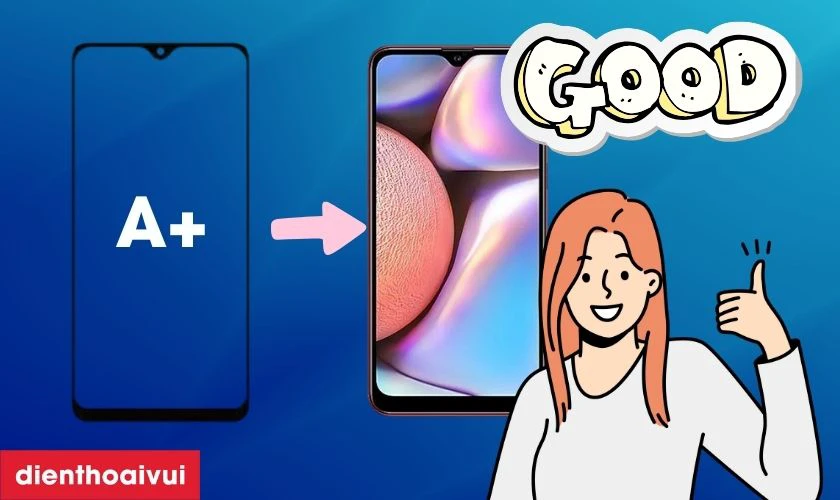 C&oacute; n&ecirc;n thay m&agrave;n h&igrave;nh Samsung Galaxy A10s loại A+ kh&ocirc;ng?