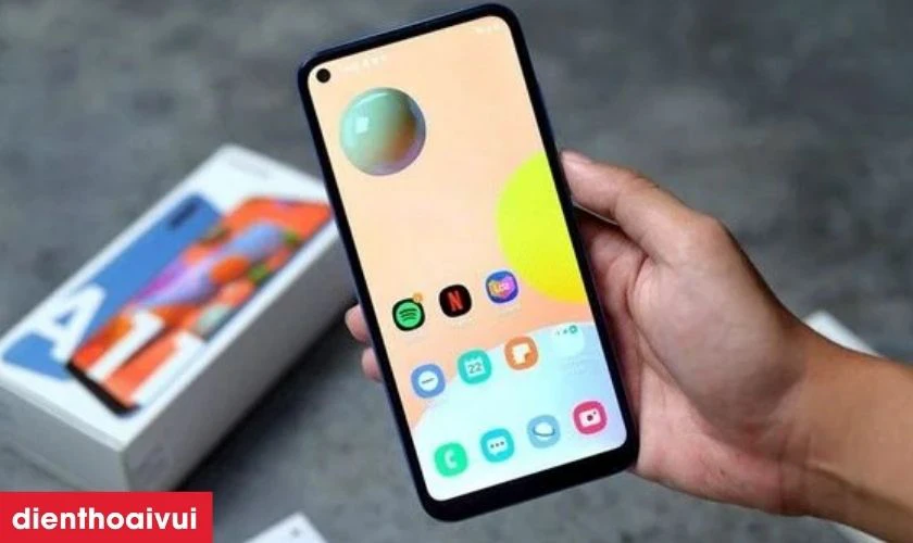 Đ&aacute;nh gi&aacute; m&agrave;n h&igrave;nh Samsung Galaxy A11