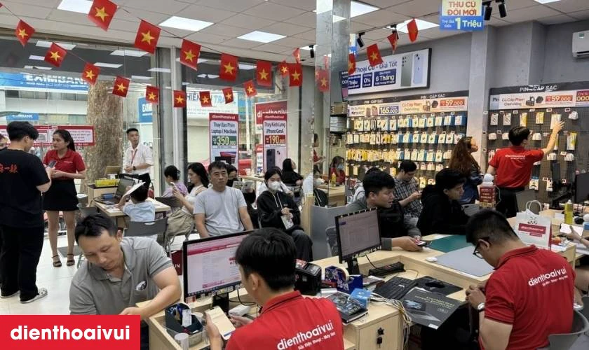 Thay màn hình giá tốt tại Điện Thọai Vui