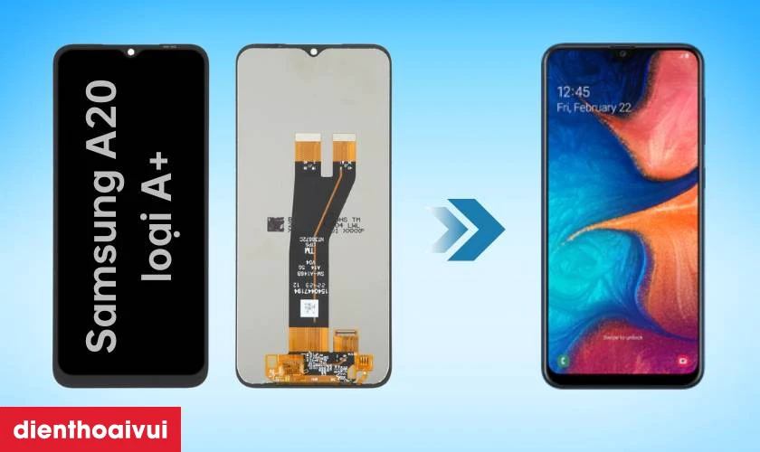 Màn hình Samsung Galaxy A20 loại A+ là gì