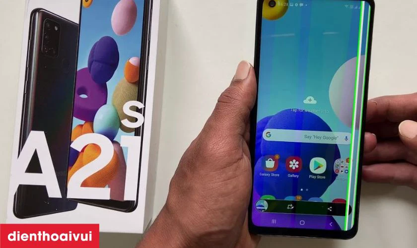 Nguy&ecirc;n nh&acirc;n hư hỏng m&agrave;n h&igrave;nh điện thoại Samsung Galaxy A21S