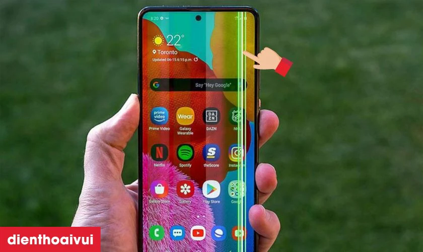 Sọc nhiễu, đốm m&agrave;u kh&oacute; chịu tr&ecirc;n m&agrave;n h&igrave;nh cần khắc phục sớm