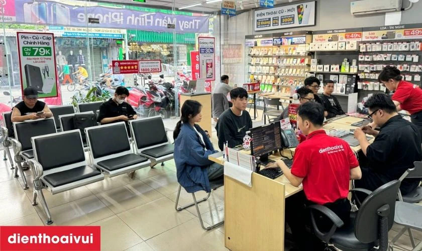 Tiếp nhận Samsung Galaxy A25 bị lỗi màn hình