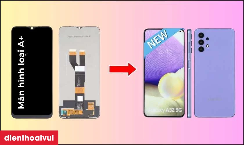 C&oacute; n&ecirc;n thay m&agrave;n h&igrave;nh Samsung Galaxy A32 5G loại A+ kh&ocirc;ng