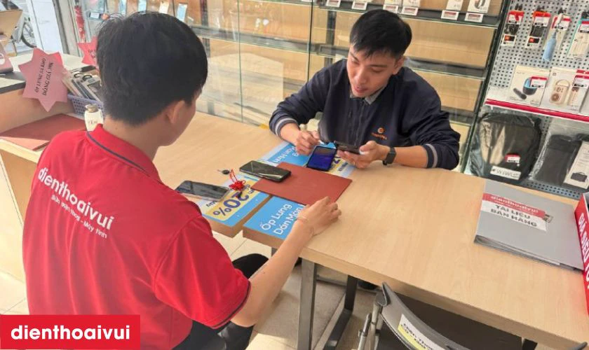Quy tr&igrave;nh thay m&agrave;n h&igrave;nh Samsung Galaxy A33 ch&iacute;nh h&atilde;ng GENA loại Pro minh bạch, lấy liền