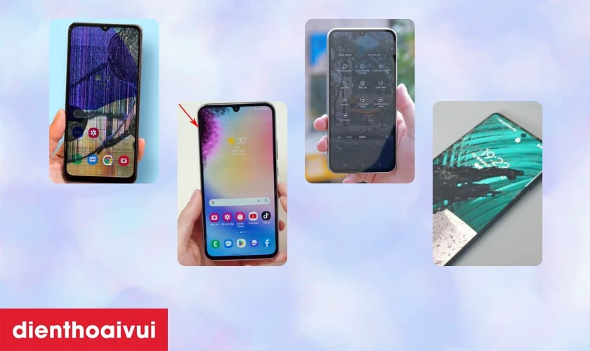 Dấu hiệu cần thay m&agrave;n h&igrave;nh mới cho Samsung Galaxy A34