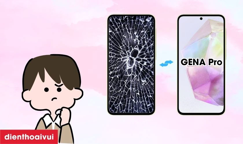 M&agrave;n h&igrave;nh GENA loại Pro thay cho Samsung Galaxy A35 c&oacute; tốt kh&ocirc;ng?