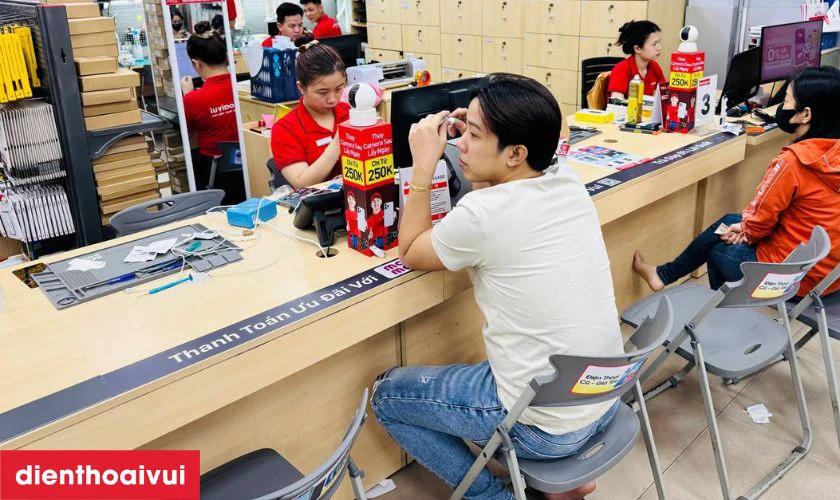 Tiếp nhận Samsung Galaxy A50 gặp sự cố m&agrave;n h&igrave;nh