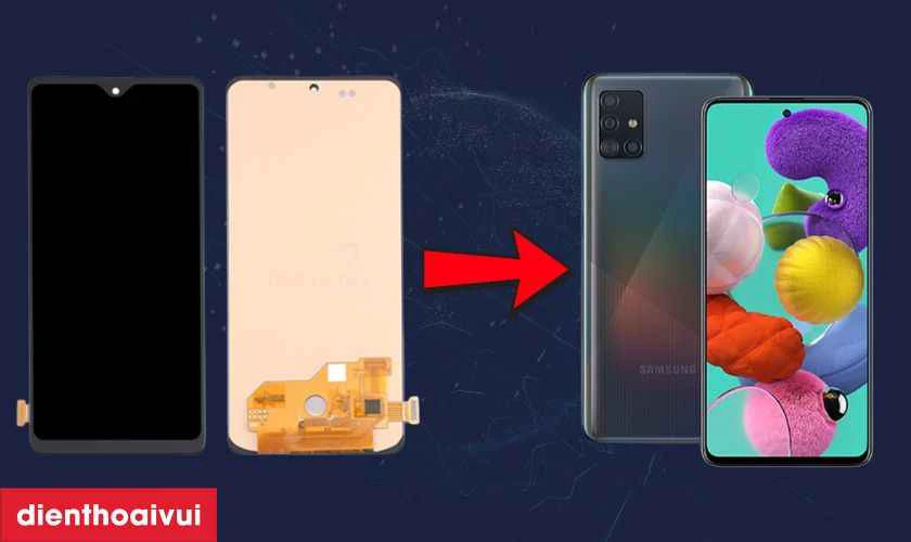 M&agrave;n h&igrave;nh Samsung Galaxy A51 ch&iacute;nh h&atilde;ng GENA loại Pro l&agrave; g&igrave;?