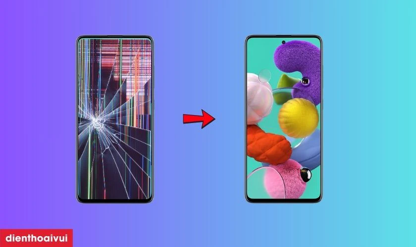 C&oacute; n&ecirc;n thay m&agrave;n h&igrave;nh Samsung Galaxy A51s loại A+ kh&ocirc;ng?