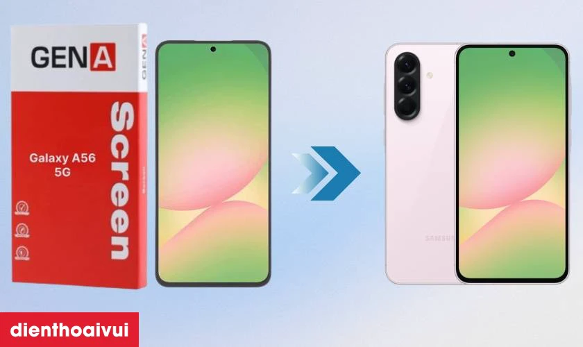 M&agrave;n h&igrave;nh GENA loại Pro thay cho OPPO
