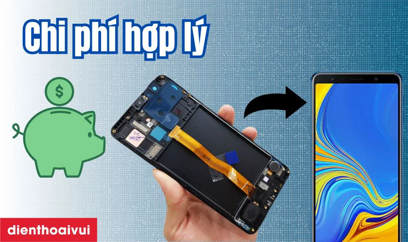 C&oacute; n&ecirc;n thay m&agrave;n h&igrave;nh Samsung A7 2018 loại A+ kh&ocirc;ng?
