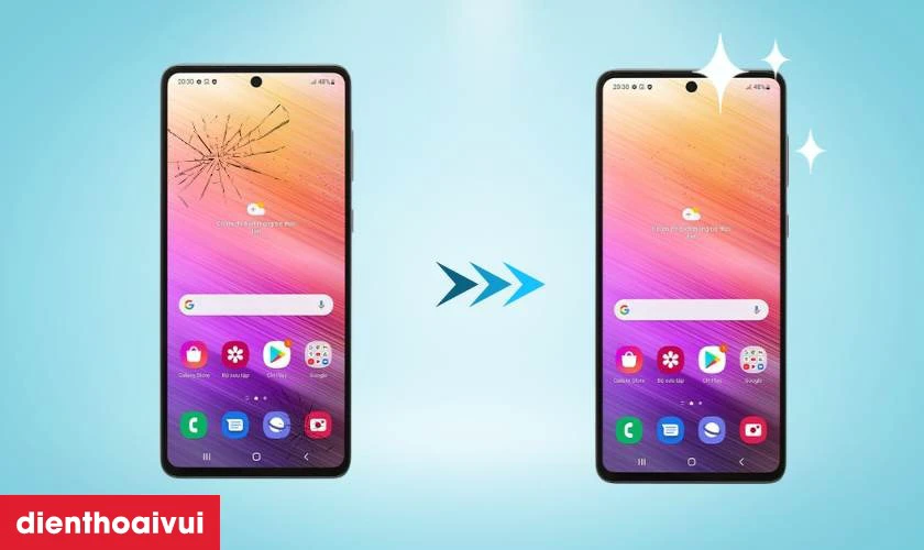 M&agrave;n h&igrave;nh GENA loại Pro thay cho Samsung Galaxy A73 5G c&oacute; tốt kh&ocirc;ng