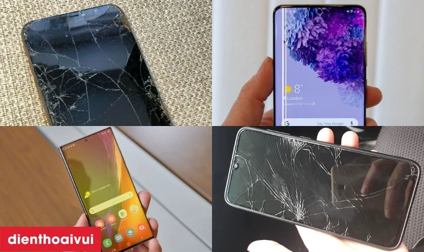 C&aacute;c dấu hiệu m&agrave;n h&igrave;nh bị hư cần thay mới
