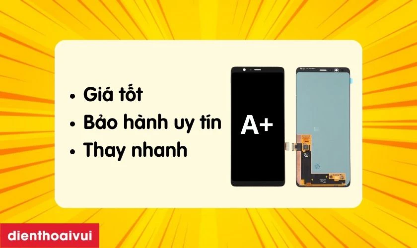 C&oacute; n&ecirc;n thay m&agrave;n h&igrave;nh A8 Star 2018 loại A+ kh&ocirc;ng?