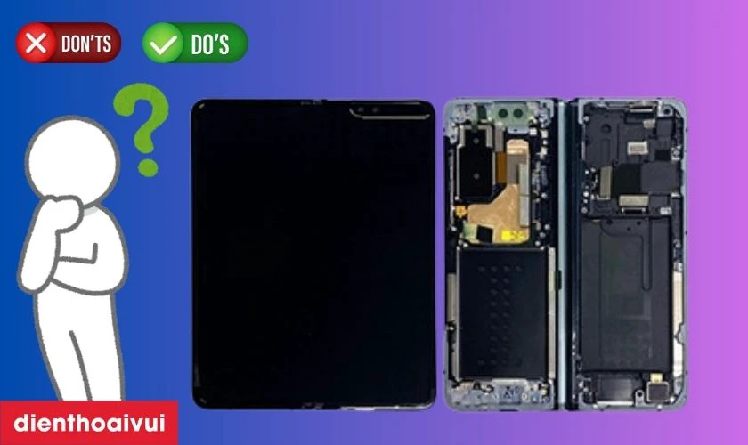 C&oacute; n&ecirc;n thay m&agrave;n h&igrave;nh Galaxy Fold kh&ocirc;ng?