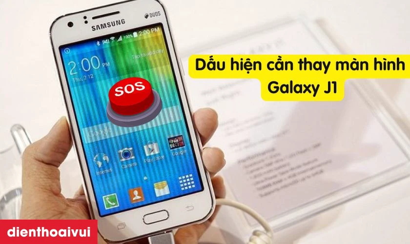 Lưu ý khi thay màn hình Samsung Galaxy J1 2016