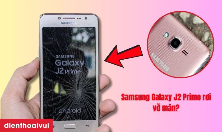 Nguy&ecirc;n nh&acirc;n hư hỏng m&agrave;n h&igrave;nh Samsung Galaxy J2 Prime