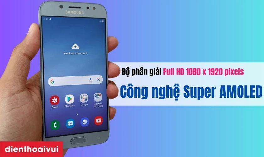 Tổng quan về m&agrave;n h&igrave;nh Samsung Galaxy J5 Pro