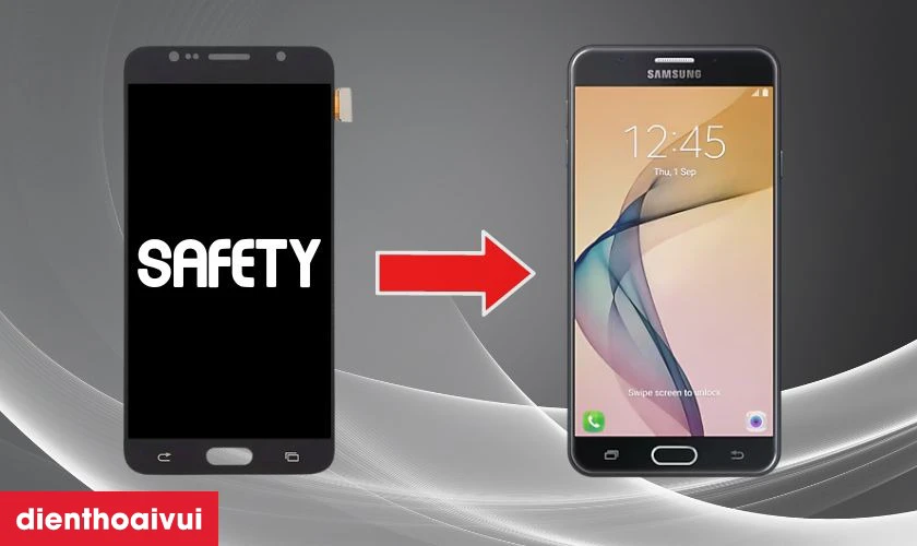 Thay m&agrave;n h&igrave;nh Samsung Galaxy J7 Prime h&atilde;ng Safety c&oacute; tốt kh&ocirc;ng