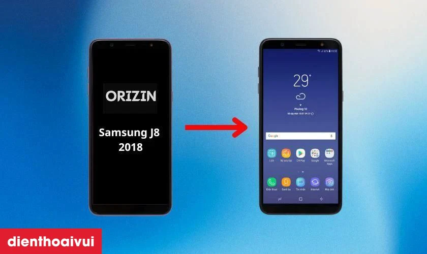 M&agrave;n h&igrave;nh Samsung J8 2018 ch&iacute;nh h&atilde;ng Orizin được nhiều kh&aacute;ch h&agrave;ng lựa chọn