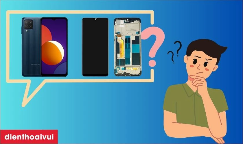 Thay m&agrave;n h&igrave;nh Samsung Galaxy M12 loại A+ bao nhi&ecirc;u tiền