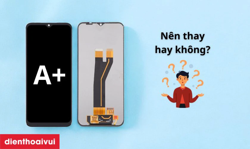 C&oacute; n&ecirc;n thay m&agrave;n h&igrave;nh Galaxy M14 5G loại A+ kh&ocirc;ng?