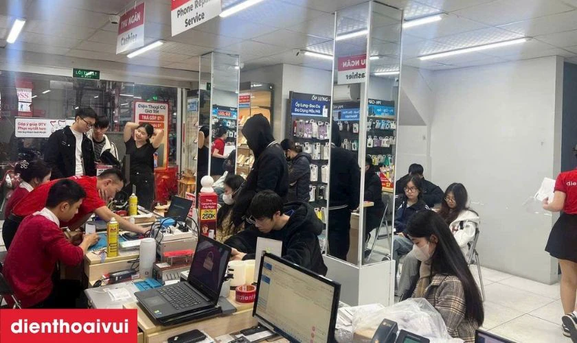 Quy tr&igrave;nh thay m&agrave;n h&igrave;nh Samsung Galaxy M30S loại A+ chuy&ecirc;n nghiệp, lấy liền tại Điện Thoại Vui
