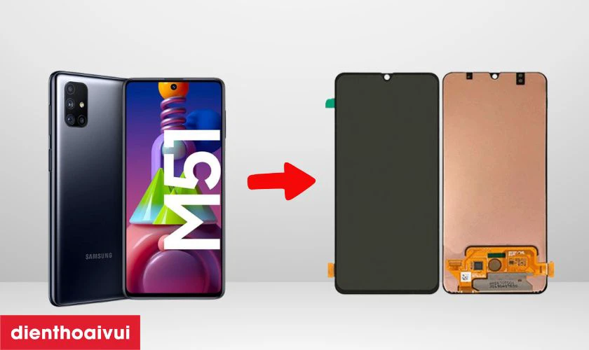 M&agrave;n h&igrave;nh loại A+ thay cho Samsung Galaxy M51 c&oacute; tốt kh&ocirc;ng?