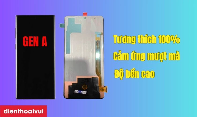 M&agrave;n h&igrave;nh GENA loại A+ thay cho Galaxy Note 10 Lite c&oacute; tốt kh&ocirc;ng?