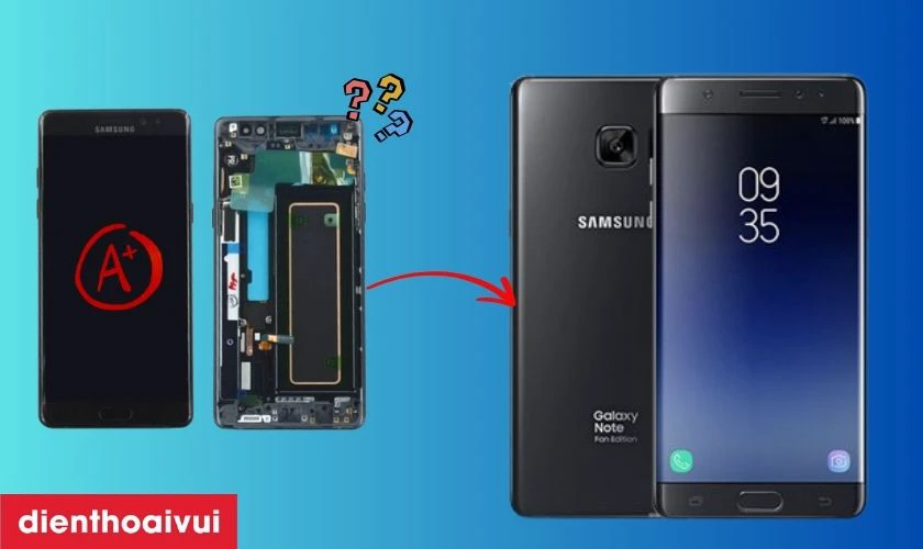 C&oacute; n&ecirc;n thay m&agrave;n h&igrave;nh Samsung Galaxy Note FE loại A+ kh&ocirc;ng?