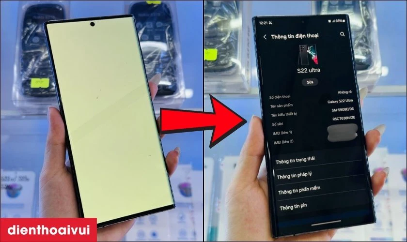 Màn hình GenA loại A+ thay cho Samsung Galaxy S22 Ultra có tốt không?
