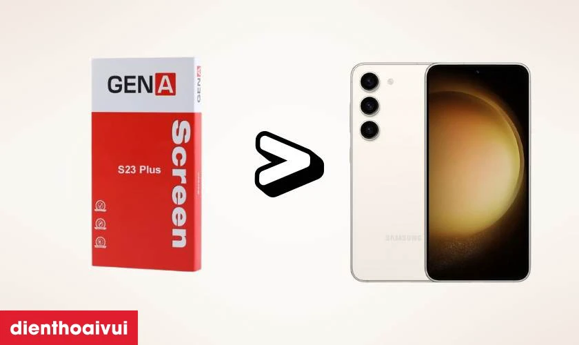 Thay màn hình Samsung Galaxy S23 Plus rời chính hãng GENA loại Pro