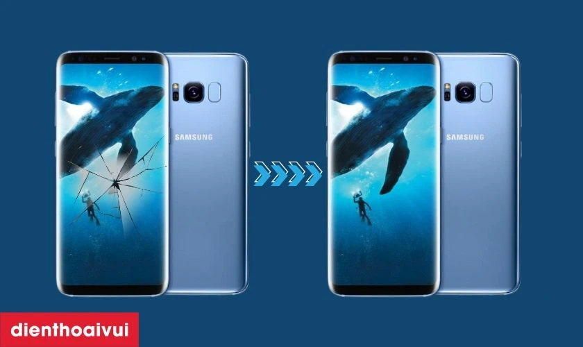 Cần lưu ý gì khi thay màn hình Samsung S8