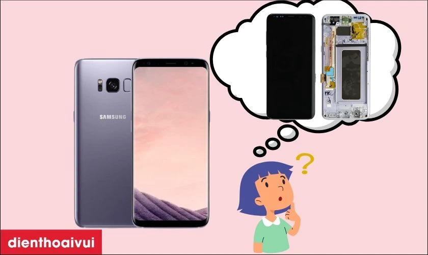 Có nên thay màn hình S8 Plus nguyên khung loại Pro không?