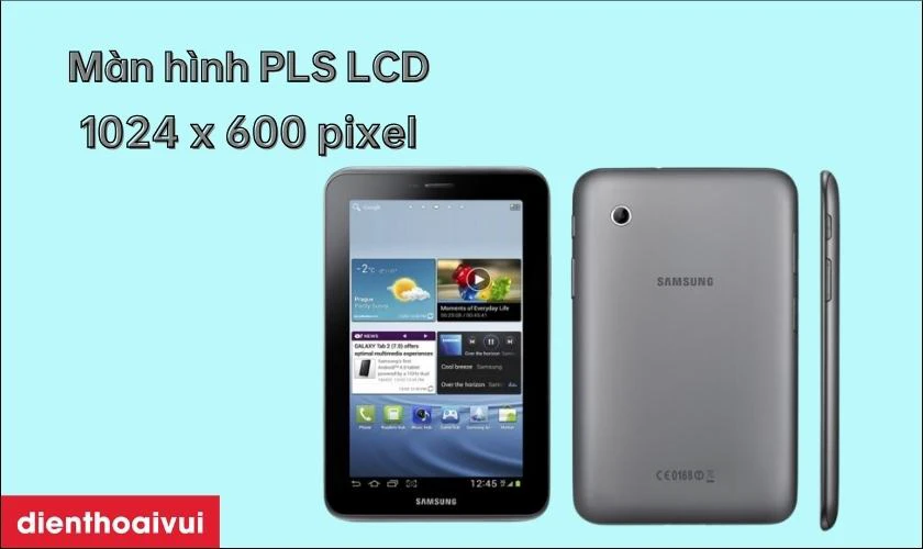 Giới thiệu m&agrave;n h&igrave;nh Samsung Galaxy Tab 2 7.0?