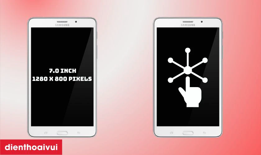 Giới thiệu về màn hình Samsung Galaxy Tab 4 7.0