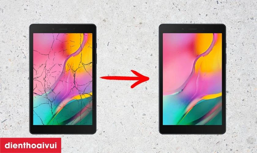 M&agrave;n h&igrave;nh GENA loại Pro thay cho Samsung Galaxy Tab A8 8.0 2019 (T295) c&oacute; tốt kh&ocirc;ng?