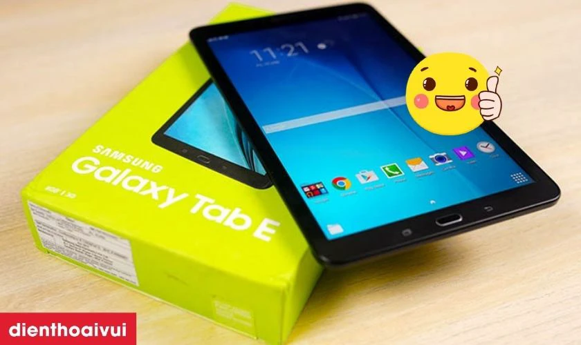 Giới thiệu m&agrave;n h&igrave;nh điện thoại Samsung Galaxy Tab E 8.0 2016