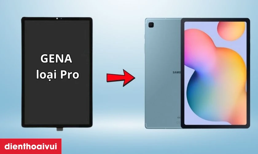 M&agrave;n h&igrave;nh ch&iacute;nh h&atilde;ng GENA loại Pro thay cho Samsung Galaxy Tab S6 (T860/T865/T867)