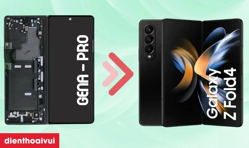 M&agrave;n h&igrave;nh GENA loại Pro thay cho Samsung Galaxy Z Fold 4 c&oacute; tốt kh&ocirc;ng