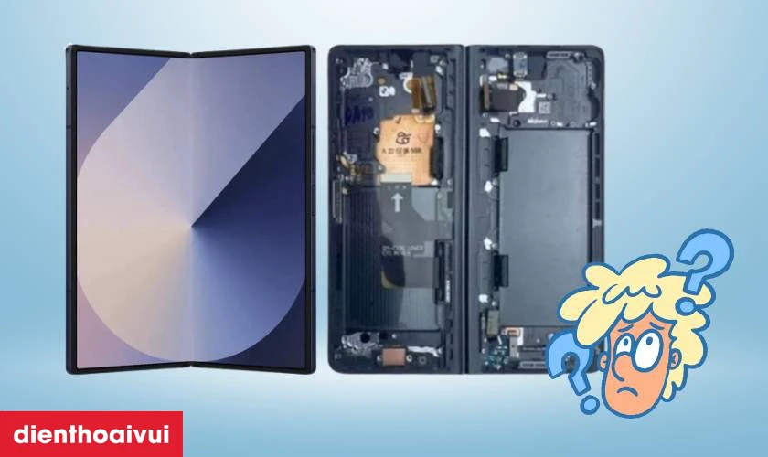 Màn hình Samsung Galaxy Z Fold 6 (mặt trong) chính hãng GENA loại Pro là gì