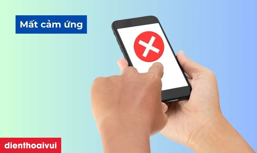 M&agrave;n h&igrave;nh bị loạn hoặc mất khả năng cảm ứng