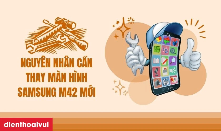 Nguy&ecirc;n nh&acirc;n khiến m&agrave;n h&igrave;nh Samsung M42 bị hư hỏng
